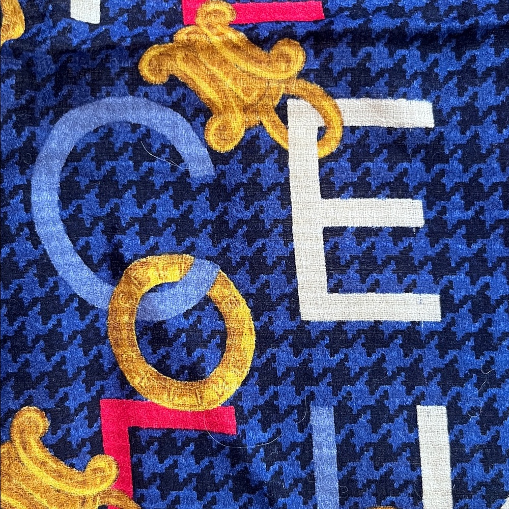 Colorful Patterned Scarf - Picture 3 of 5